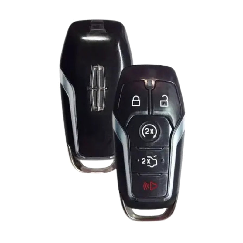 2014-2019 Lincoln / 5-Button Smart Key / PN: 5925313 / M3N-A2C31243300 (Strattec)(Chrome) (2-Way)