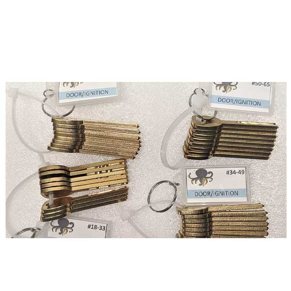 OCTOKEYS - GM 10 Cut Laser Key Try Out Key System