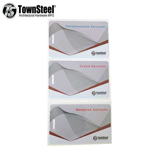 TownSteel - Proximity Lock Programming Card Pack - Register - Program - Clear