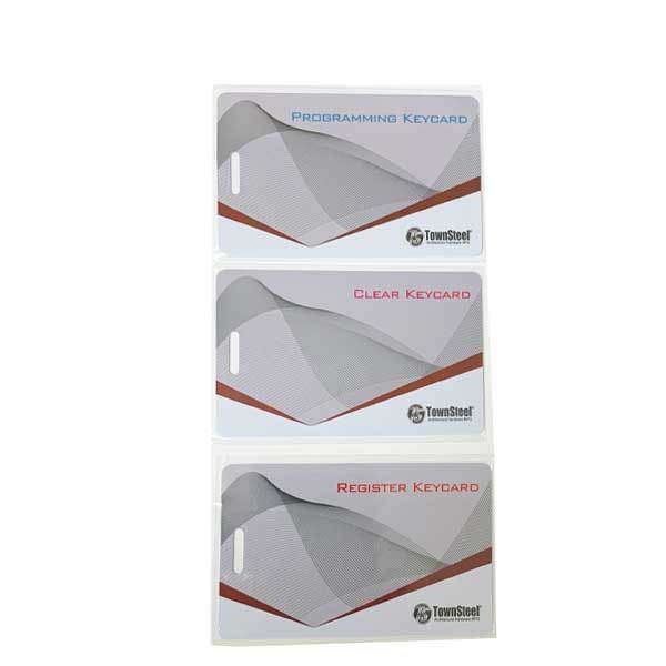 TownSteel - Proximity Lock Programming Card Pack - Register - Program - Clear