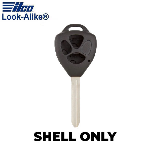 Ilco - 2006-2019 Toyota - TOY-3B - 3-Button Remote Head Key SHELL (AFTERMARKET)