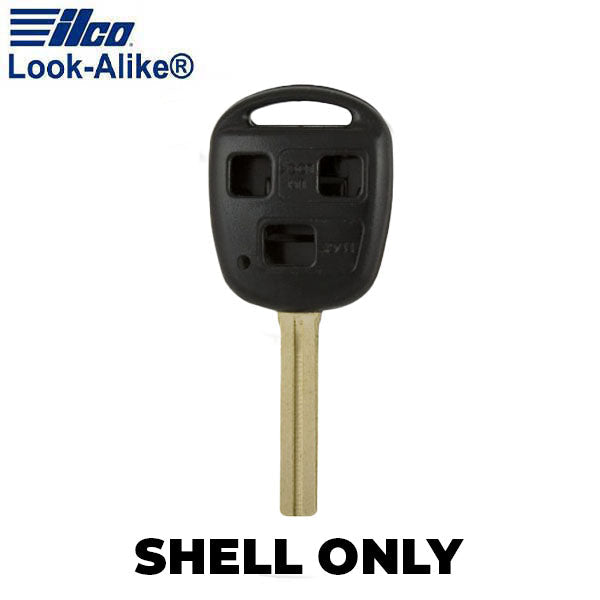 Ilco - 1997-2011 Toyota - TOY40-3B - 3-Button Remote Head Key SHELL (AFTERMARKET)