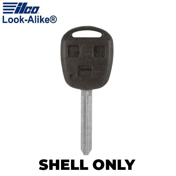 Ilco - 1998-2008 Toyota - TOY43-3B - 3-Button Remote Head Key SHELL (AFTERMARKET)