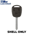 Ilco - 1998-2008 Toyota - TOY43-3B - 3-Button Remote Head Key SHELL (AFTERMARKET)