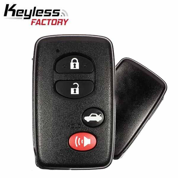 2007-2013 Toyota / 4-Button Smart Key / HYQ14AAB (E Board - 3370) (AFTERMARKET)
