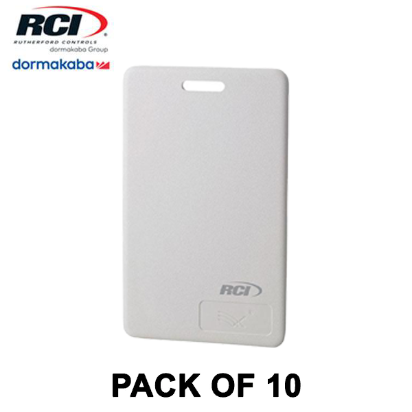 RCI 1326R Clamshell Proximity Card 10 pcs