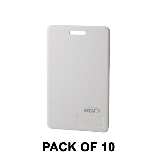 RCI 1326R Clamshell Proximity Card 10 pcs
