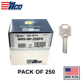 Ilco - WR5-NP WEISER Key Blank - 250 Pack