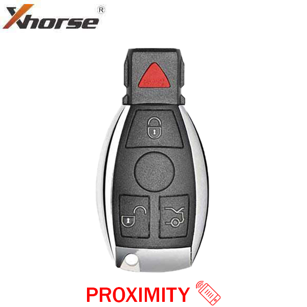 Xhorse Mercedes Fobik - 2010-2015  Mercedes FBS3 / 4-Button IR / 315 / 433 MHz / Keyless Go Prox