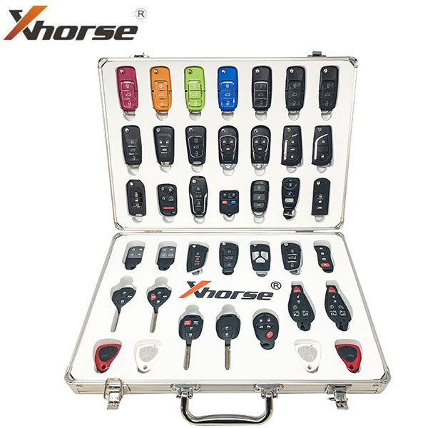 Universal Remote Key Set w/ Aluminum Case for VVDI Programming Tool (Xhorse)