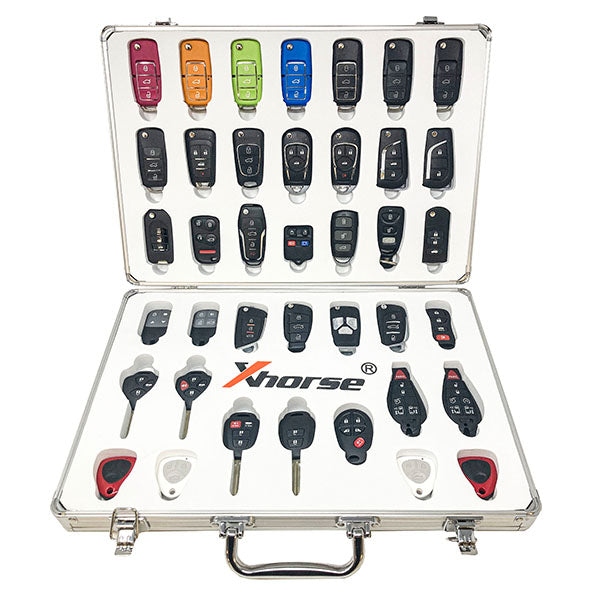 Universal Remote Key Set w/ Aluminum Case for VVDI Programming Tool (Xhorse)