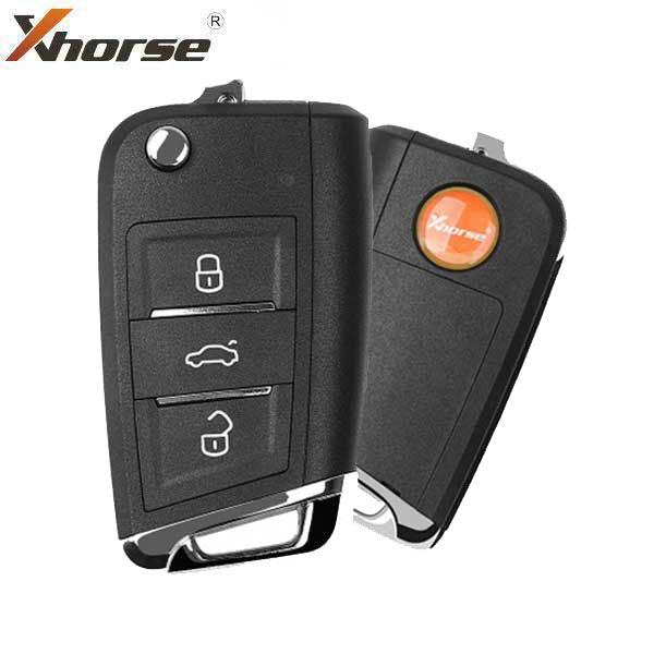 Xhorse - XEDM01EN - Super Remote / 3-Button Universal Flip Key / VVDI Super Chip for VVDI Tools (Replacement XEMQB1EN)