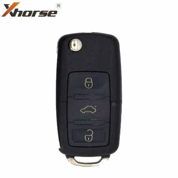 VW Volkswagen Style / 3-Button Universal Remote Key for VVDI Key Tool (Wired)