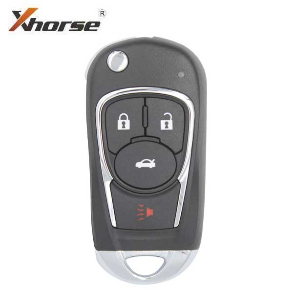 Xhorse - Buick Style / 4-Button Universal Remote Flip Key for VVDI Key Tools (Wireless)