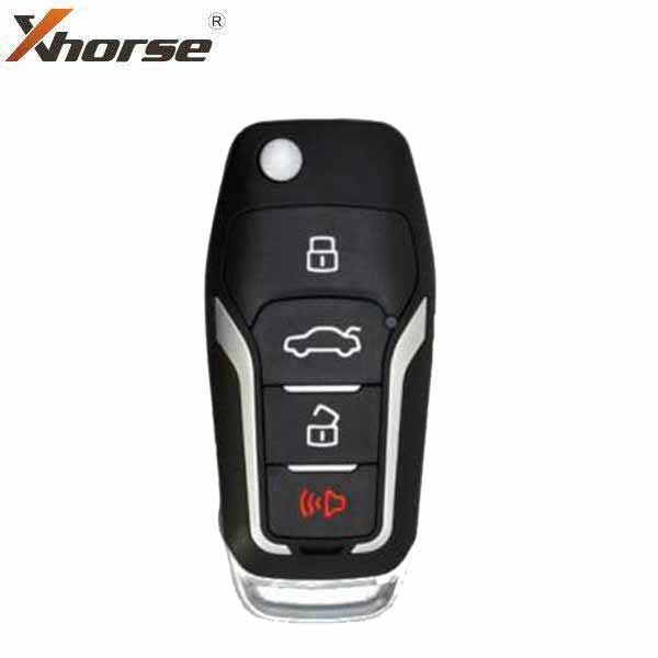 Ford Style / 4-Button Universal Remote Key for VVDI Key Tool (Wired)