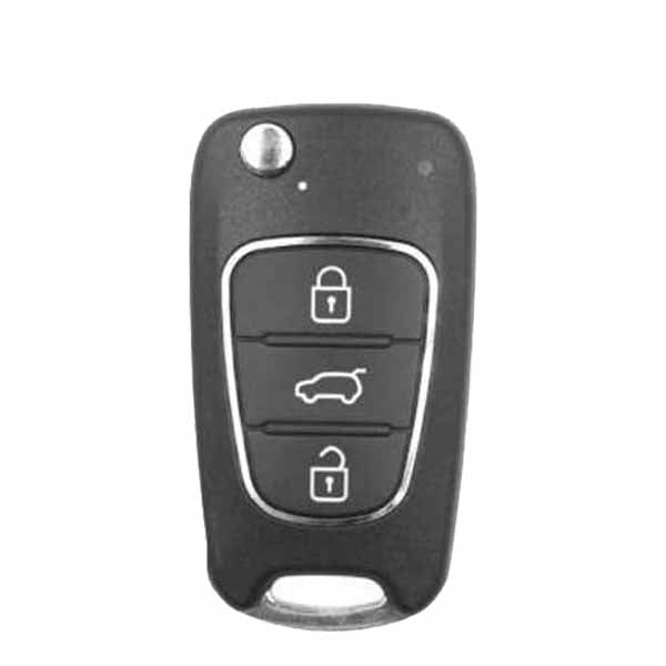 Hyundai Style / 3-Button Universal Remote Flip Key for VVDI Key Tool (Wired)
