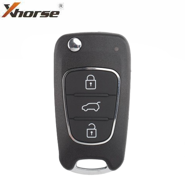 Xhorse / XKHY22EN / Hyundai Style / 3-Button Universal Remote Flip Key / For VVDI Key Tool (Wired)