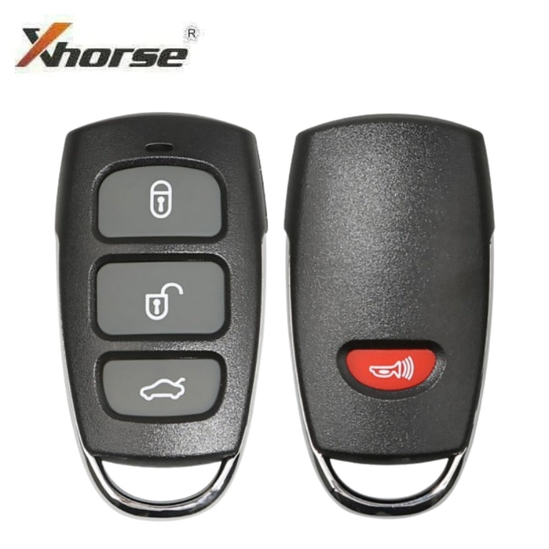 Xhorse - XKHY24EN - Universal Key Replacement For XKHY04EN / 4-Buttons Wired Remote Key