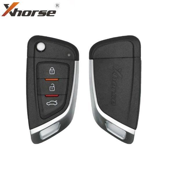 Knife Style / 3-Button Universal Remote Flip Key for VVDI Key Tool (Wired)