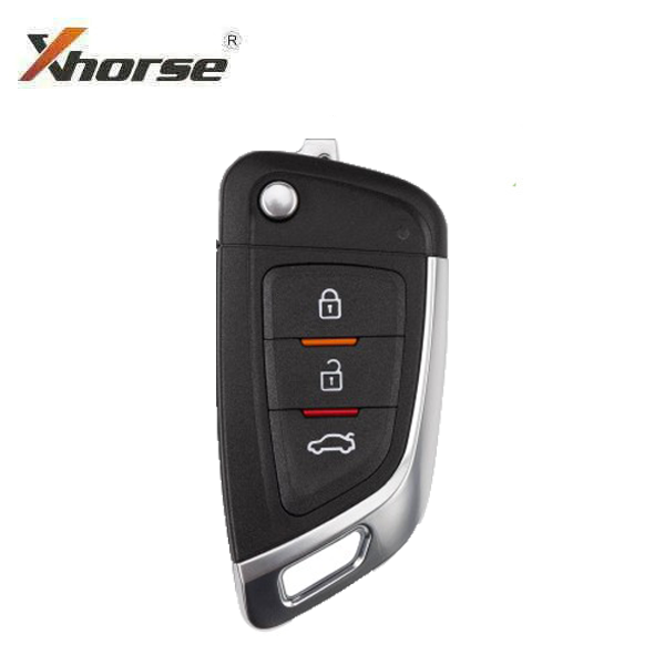 Knife Style / - XKKF05EN - 3-Button Universal Remote Flip Key for VVDI Key Tool (Wired) (Replacement For XKKF02EN)