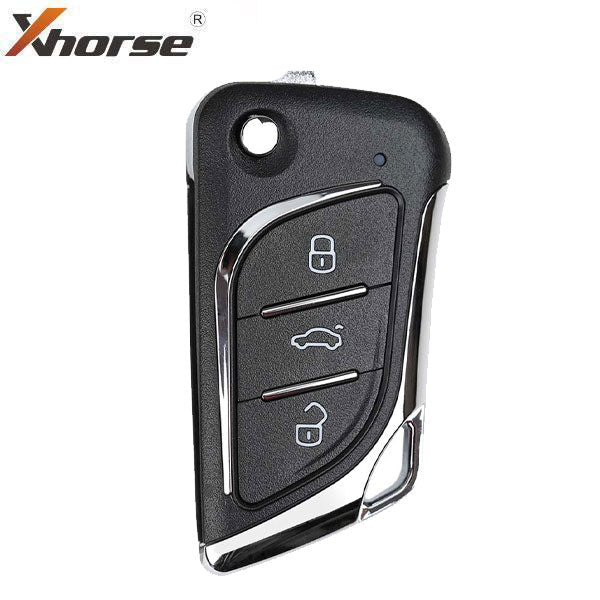 Xhorse - Lexus Knife Style / 3-Button Universal Remote Flip Key for VVDI Key Tool (Wired)