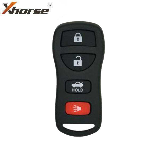 Nissan Style / 4-Button Universal Remote for VVDI Key Tool (Wired)
