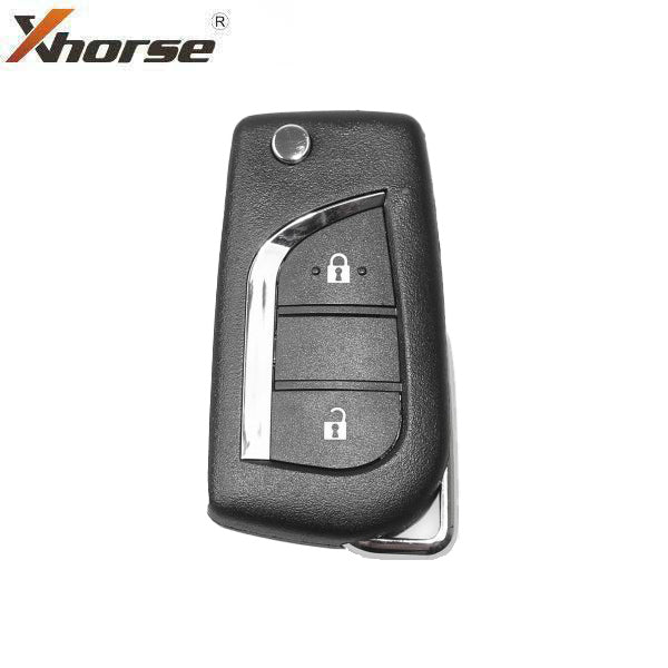 Toyota Style XKTO01EN / 2-Button Universal Remote Key for VVDI Key Tool (Wired)