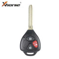 Xhorse - Toyota Style / 3-Button Universal Remote Head Key for VVDI Key Tools (Wired)