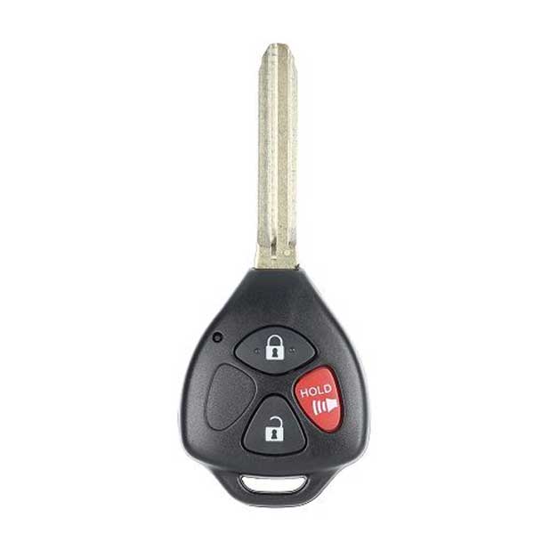 5 x Xhorse - Toyota Style / 3-Button Universal Remote Head Key for VVDI Key Tools (Wired) (Pack of 5)