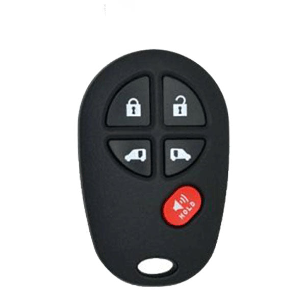 Toyota Style / 5-Button Universal Remote for VVDI Key Tool (Wired)