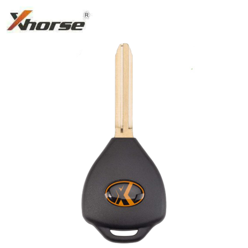 Xhorse - XKTO24EN - Toyota Style / 3-Button Universal Remote Head Key for VVDI Key Tools - XM5118 Chip - (Wireless) (Rep