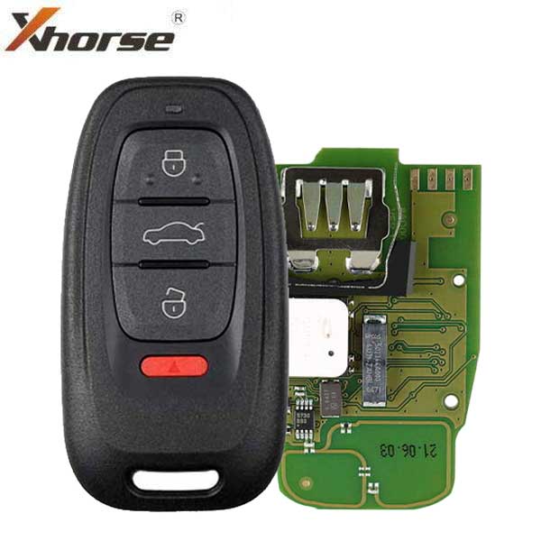 Xhorse - 2013-2019 Audi / 4-Button Smart Key / BCM2 / 754J / XSADJ1EN / Comfort Access / 315 MHz / 433 MHz / 868 MHz / N