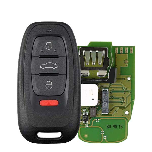 Xhorse - 2013-2019 Audi / 4-Button Smart Key / BCM2 / 754J / XSADJ1EN / Comfort Access / 315 MHz / 433 MHz / 868 MHz / N