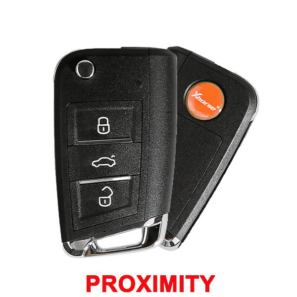 MQB Style 3-Button Universal Flip Key w/ Proximity Function for VVDI Key Tool (Xhorse)
