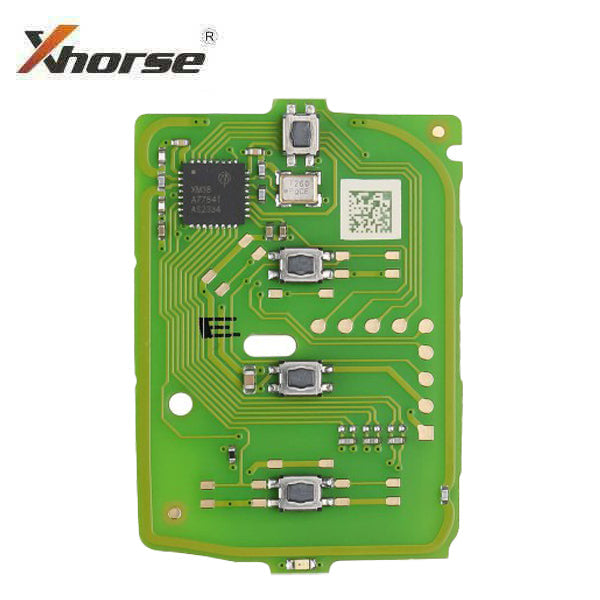Xhorse - XZ Series Honda Pilot, Insight, Civic, Accord - 4-Button Rewritable Smart Key PCB - XZBT43EN -  For VVDI2 - VVD