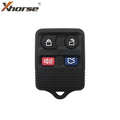 Xhorse - XKFO22EN - 2nd Generation Wired Remote Key for Ford / 4-Buttons w/ MX5118 Chip (Replacement For XKFO02EN)