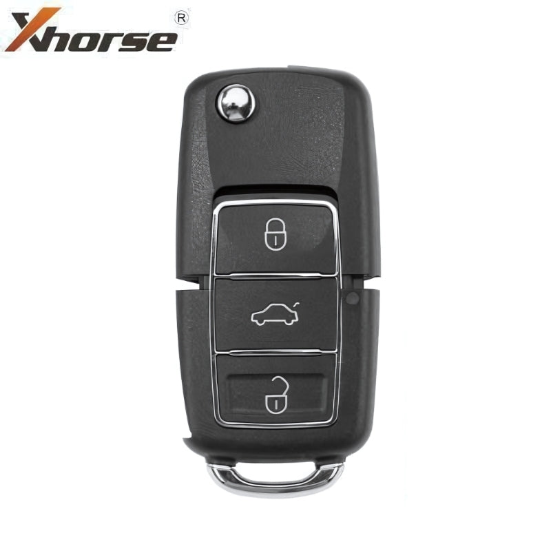 Xhorse - XKB526EN B5 Style 2nd Generation Wired Remote Black 3 Buttons Replacing XKB506EN