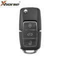 Xhorse - XKB526EN B5 Style 2nd Generation Wired Remote Black 3 Buttons Replacing XKB506EN