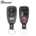 Xhorse - XKHY21EN - 2nd Generation Wired Remote Key / Hyundai 4-Buttons w/ MX5118 Chip (Replacement For XKHY01EN)