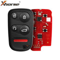 Xhorse - Honda Style / 5-Button Universal Remote Key w/ Remote Start for VVDI Key Tool / Wired (Replacement For XKHO03EN