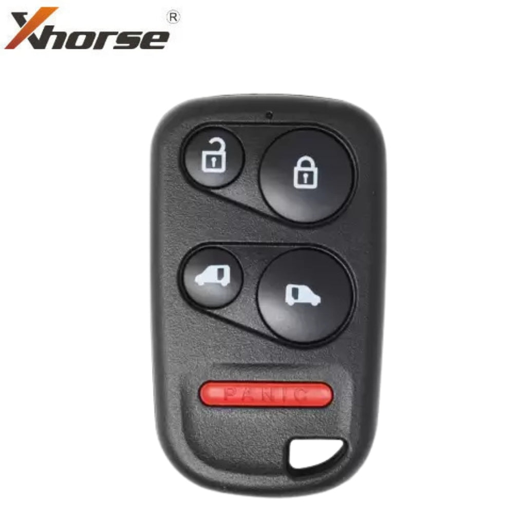 Xhorse - Wire Remote for Honda Type 4+1 Buttons With Sliding Door Button Replacing XKHO04EN