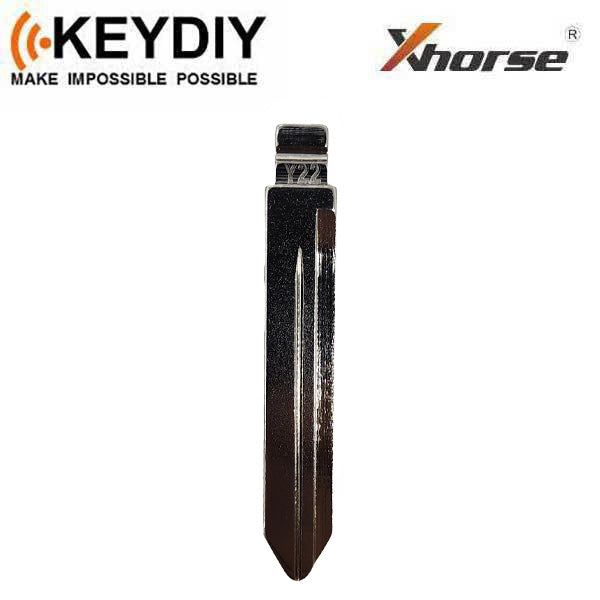 KEYDIY - TOY47 - Flip Key Blade - #Y-22 - For Xhorse / Keydiy Universal Remote Flip Keys