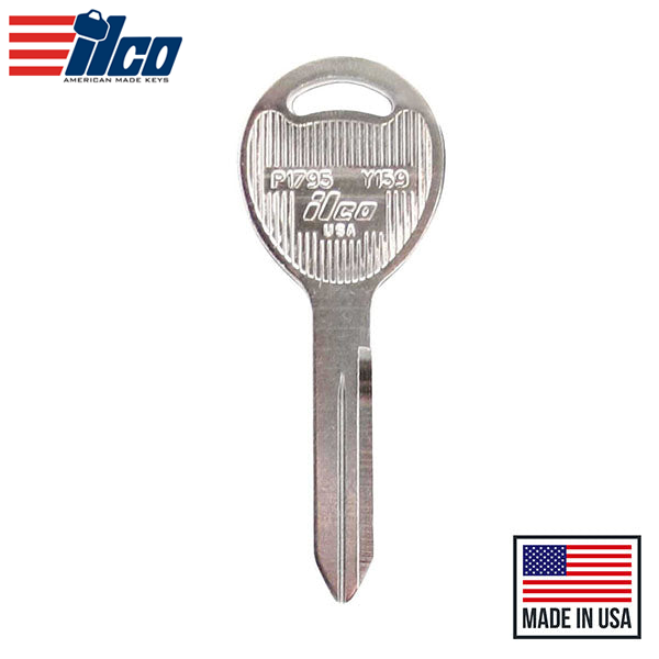 Ilco - Y159-NP CHRYSLER Key Blank