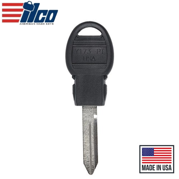 2014-2019 Jeep Cherokee - Y173 - Transponder Key - (NXP AES 128 Bit Chip)