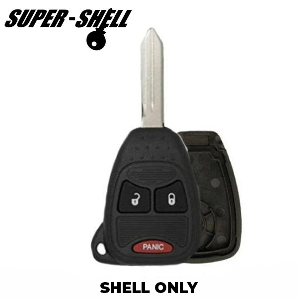 2004-2017 Chrysler / Jeep / Dodge / 3-Button Remote Head Key SHELL / Y159 / M3N5WY72XX (RHS-CHY-081)