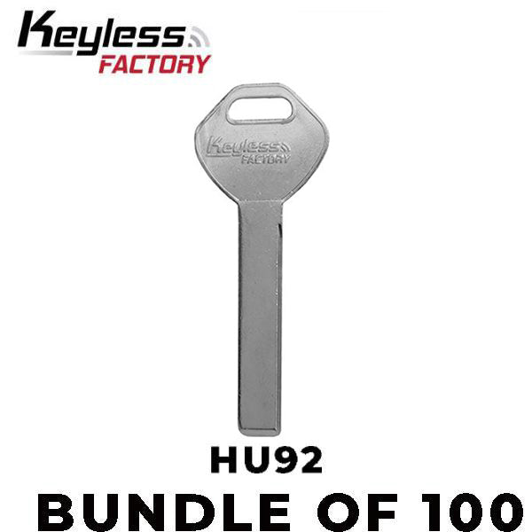 100 x BMW HU92 High-Security Test Blade (100 PACK) (AFTERMARKET)