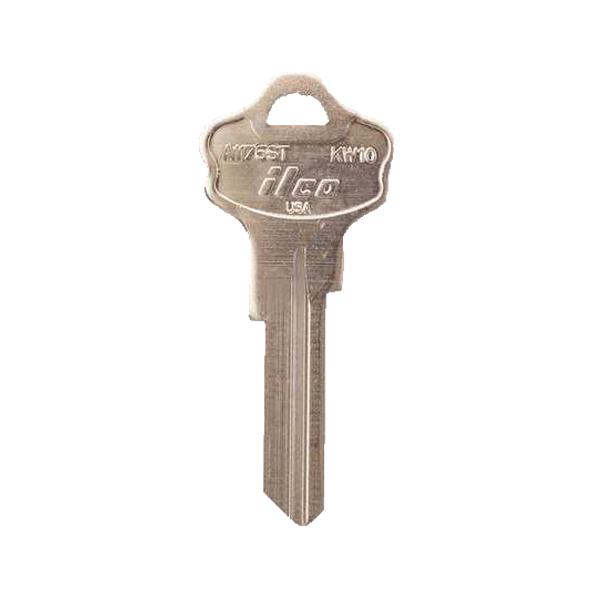 Ilco - KW10-BR TITAN/KWIKSET Key Blank - 250 Pack