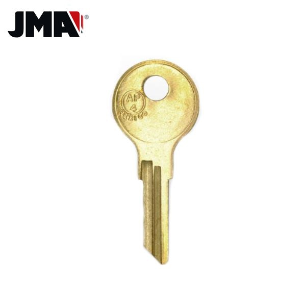 AP4 / K104 / 104AM Chicago 6-Wafer Cabinet Key (JMA CHI-7DE)