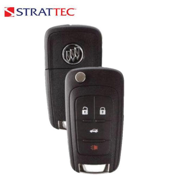 2010-2019 Buick / 4-Button Flip Key / PN: 5912555/ OHT01060512 (non-PEPS) (Strattec)