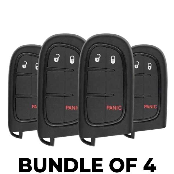 4 x 2013-2018 Dodge Ram / 3-Button Smart Key / PN: 56046954AF / GQ4-54T (BUNDLE OF 4)